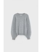 Maglia in lana grigia Ameka h.