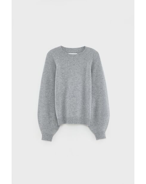 Tricot en laine Ameka h. grey