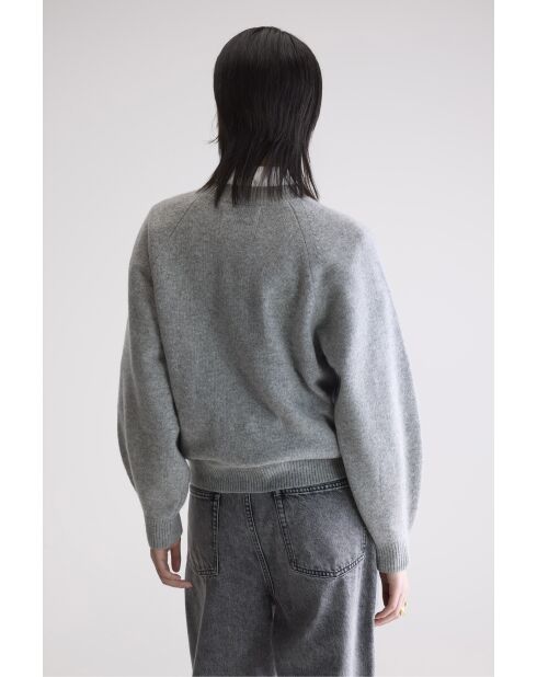 Tricot en laine Ameka h. grey