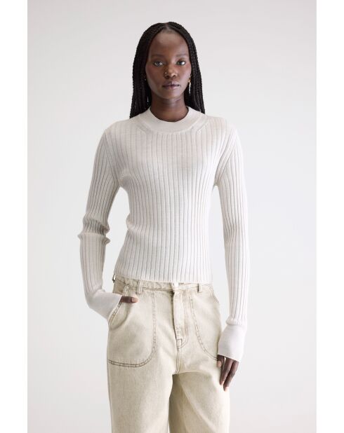 Tricot en laine Aslyt whisper