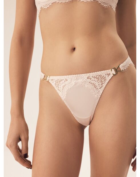 String Brillant crème