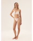 String Brillant crème