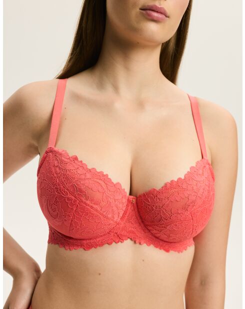 Soutien-gorge souples Lynn corail