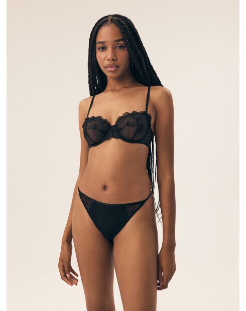 String Bluey noir