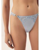 Heldere lichtblauwe string