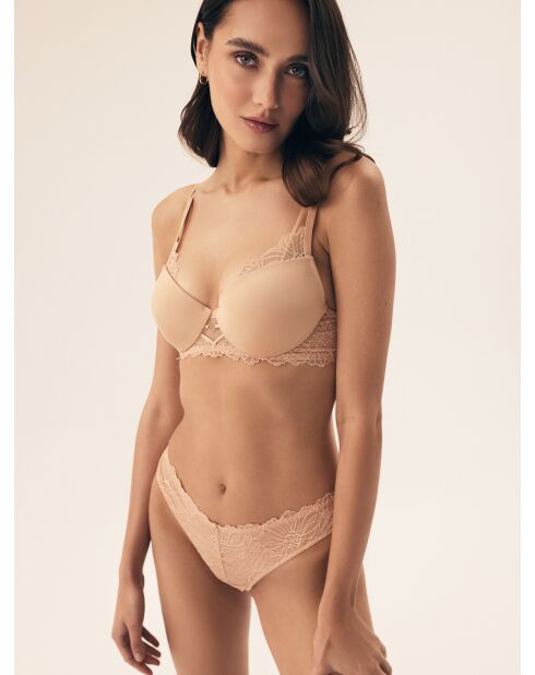 Reggiseni imbottiti Briana marrone dorato