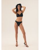 String Bisous noir