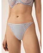 Lichtblauwe blauwe string
