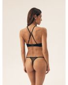 Reggiseni imbottiti Bonjour nero/oro