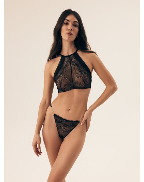 Reggiseni imbottiti Bonjour nero/oro