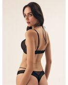 Soutien-gorge rembourrés Brittany noir/or
