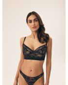 Bisous zwarte zachte bh