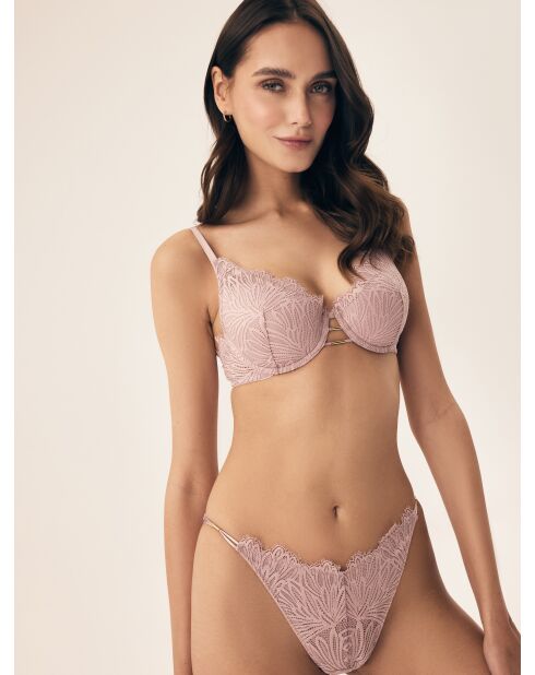 Soutien-gorge souples Sapphire rose poudré