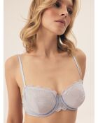 Reggiseni imbottiti blu chiaro