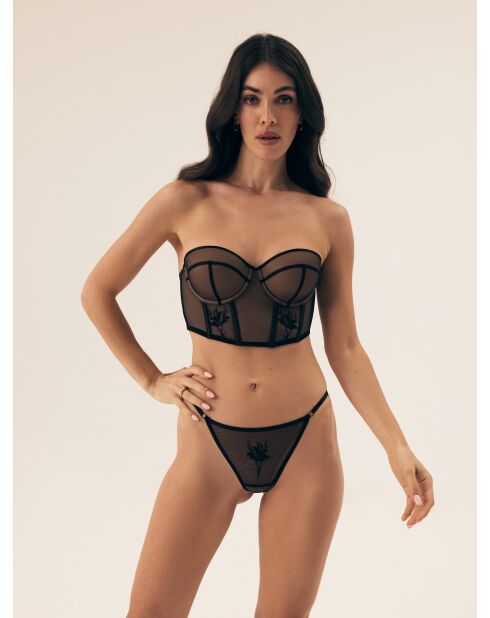 Soutien-gorge rembourrés Barely noir/or