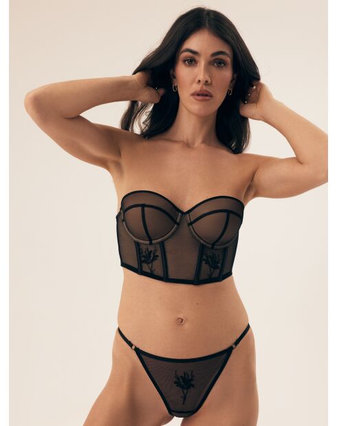 Soutien-gorge rembourrés Barely noir/or