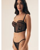 Soutien-gorge rembourrés Barely noir/or