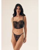 Soutien-gorge rembourrés Barely noir/or