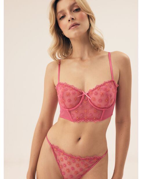 Soutien-gorge rembourrés Bloomy rose vif