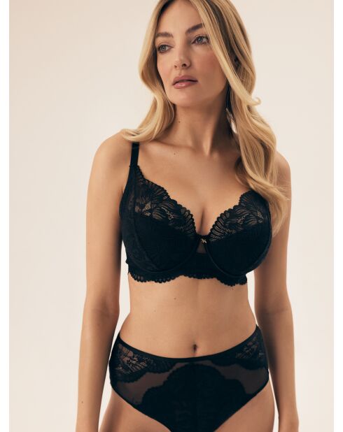 Reggiseni morbidi neri Blueberry