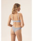 Soutien-gorge rembourrés Brillant bleu clair