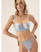 Soutien-gorge rembourrés Brillant bleu clair