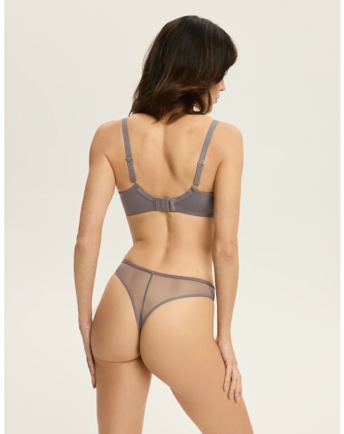 Weicher BH Blissy, grau