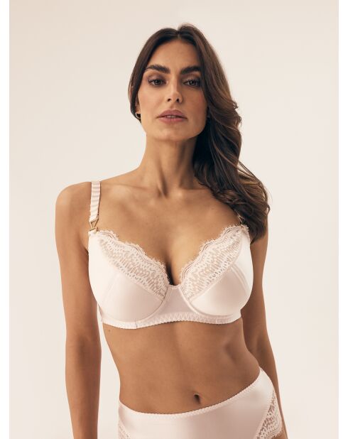 Soutien-gorge souples Brillant crème