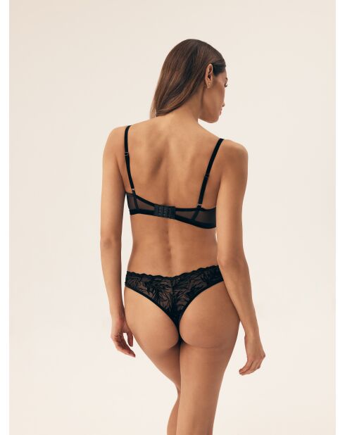 Reggiseno morbido Bree nero/oro