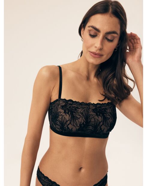 Reggiseno morbido Bree nero/oro