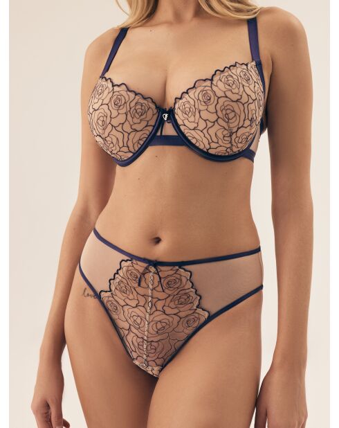 Mutandine blu scuro Batty
