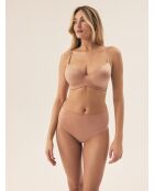 Soutien-gorge souples Bosco marron doré