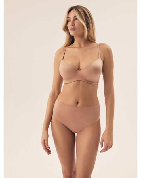 Soutien-gorge souples Bosco marron doré