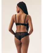 Braguitas negras brillantes