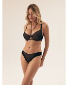 Culotte Brittany noir/or
