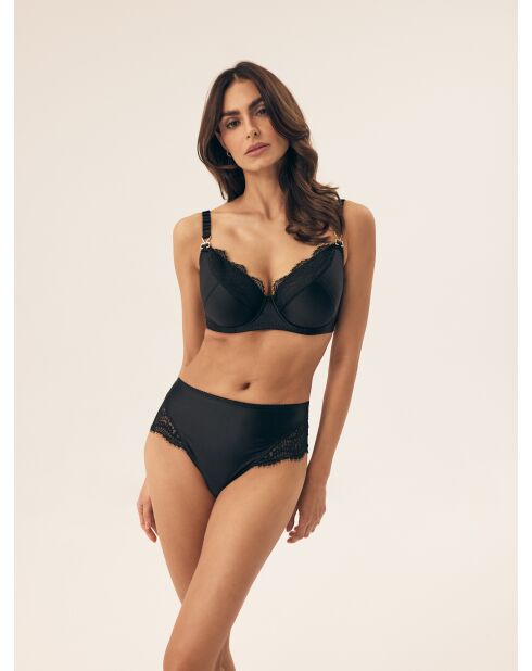 Soutien-gorge souples Brillant noir