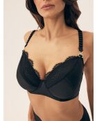 Soutien-gorge souples Brillant noir