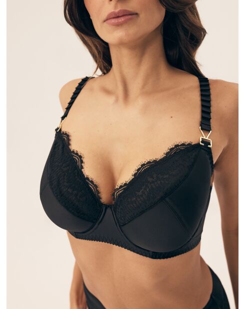 Soutien-gorge souples Brillant noir