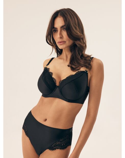 Soutien-gorge souples Brillant noir