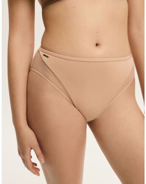 Braguitas altas beige Blissy
