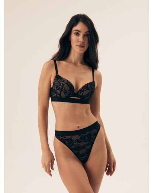 Culotte Bisous noir