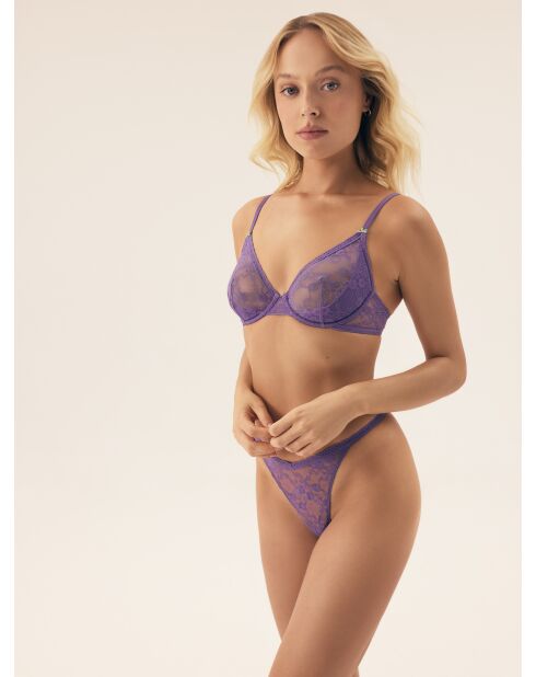 Soutien-gorge souples Selina violet