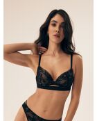 Soutien-gorge rembourrés Bisous noir