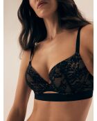 Soutien-gorge rembourrés Bisous noir
