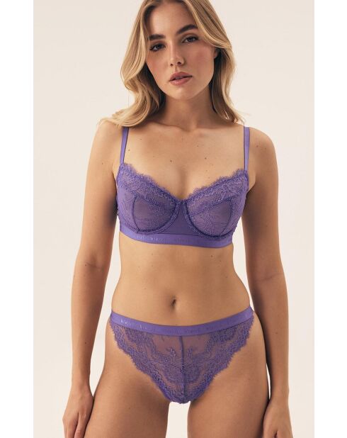 Soutien-gorge souples Ocrissa jacinthe