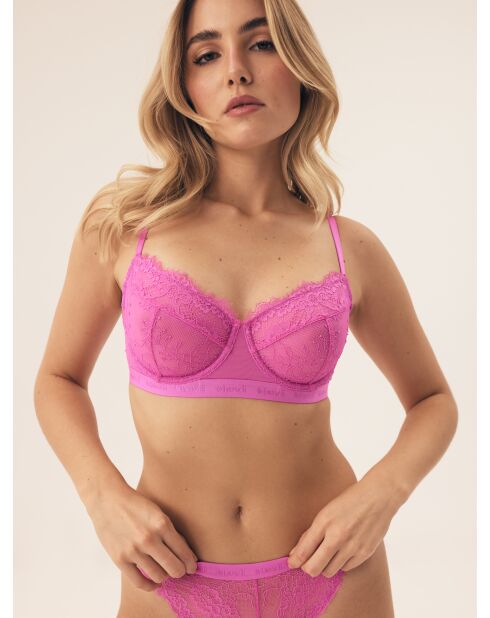 Soutien-gorge souples Ocrissa rose vif