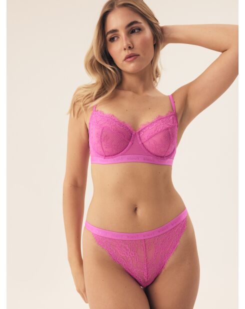 Soutien-gorge souples Ocrissa rose vif