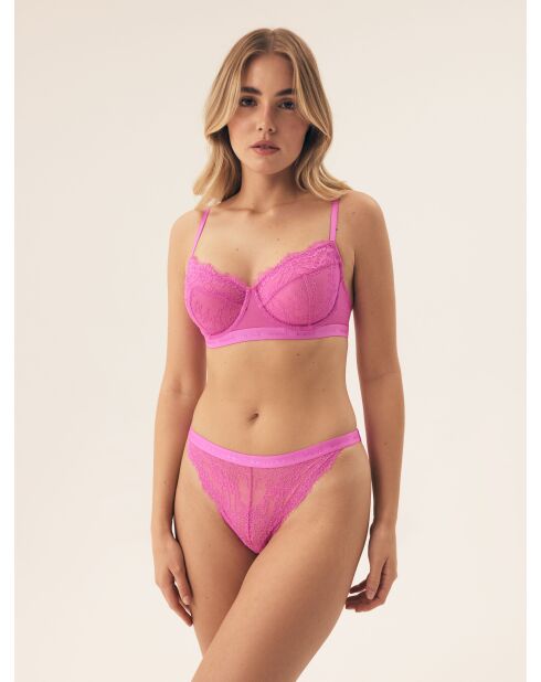 Soutien-gorge souples Ocrissa rose vif