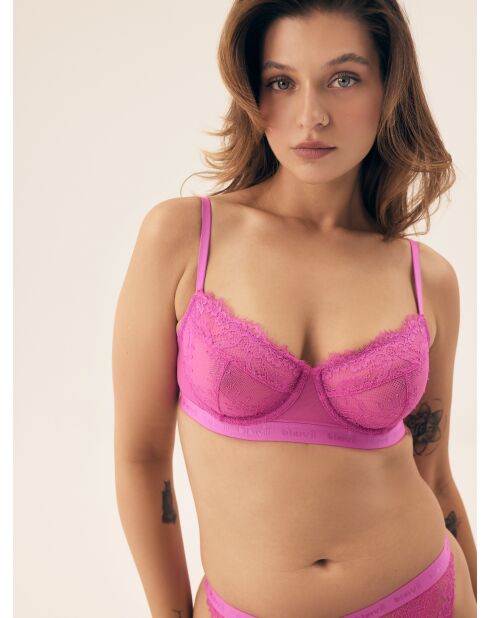 Soutien-gorge souples Ocrissa rose vif