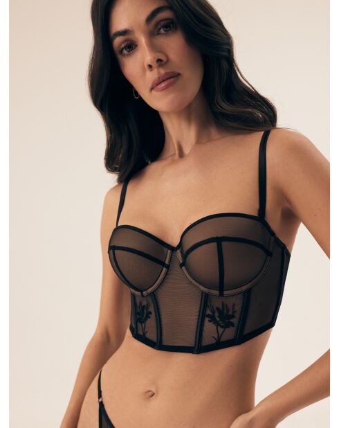 Soutien-gorge rembourrés Barely noir/or